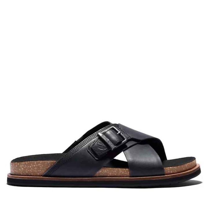 Мъжки чехли Amalfi Vibes Cross Slide Sandal for Men in Black TB0A2B65015 01