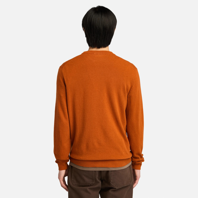 Мъжки пуловер Cohas Brook Merino Crew Neck Jumper for Men in Orange TB0A2BFH888 04