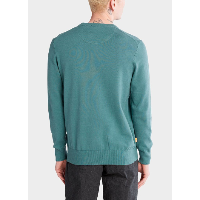 Мъжки пуловер Williams River Crewneck Jumper for Men in Green TB0A2BMM392 02