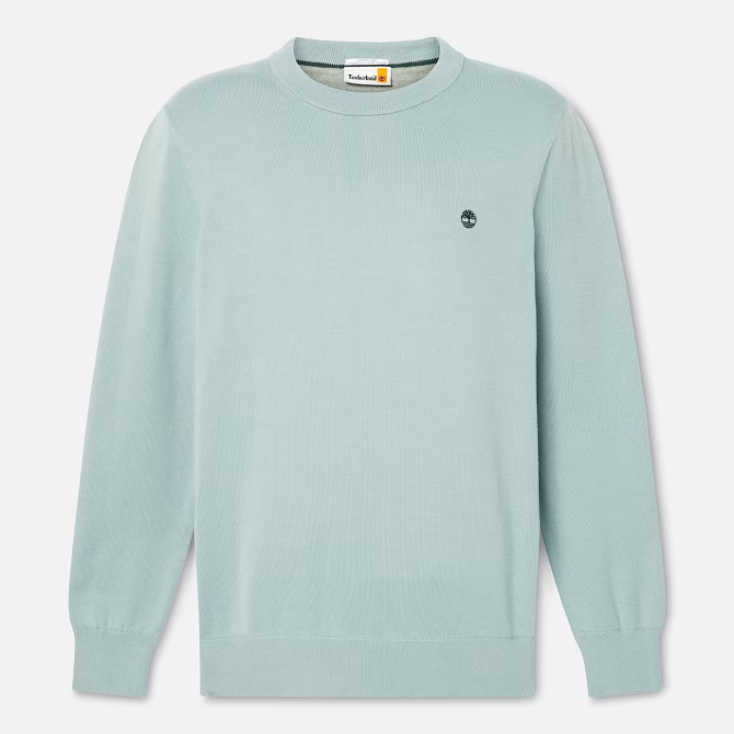 Мъжка блуза WILLIAMS RIVER Cotton YD Sweater SILVER BLUE TB0A2BMMEYM 01