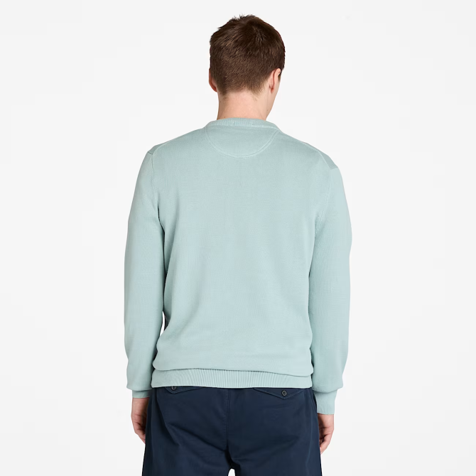 Мъжка блуза WILLIAMS RIVER Cotton YD Sweater SILVER BLUE TB0A2BMMEYM 05