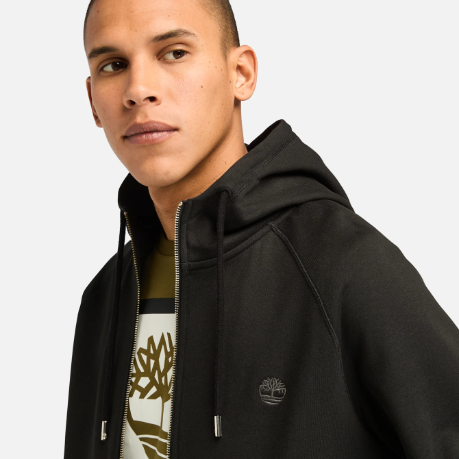 Мъжко горнище Exeter River Full Zip Hoodie for Men in Black TB0A2BNBX65 03