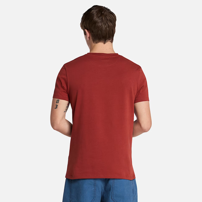 Мъжка тениска Dunstan River T-Shirt for Men in Red N TB0A2BPREOD 04