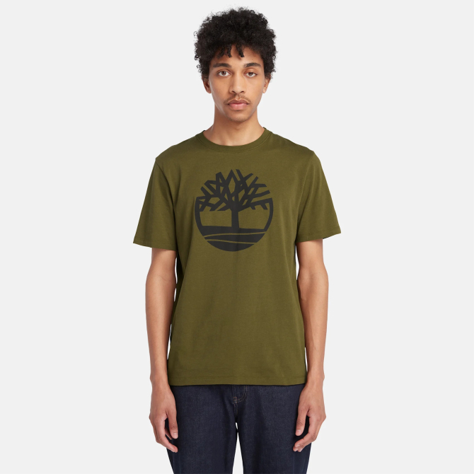 Мъжка тениска Kennebec River Logo T-Shirt for Men in Green TB0A2C2R302 04