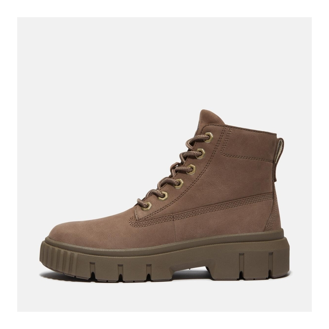 Дамски обувки Greyfield MID LACE UP BOOT MEDIUM BROWN NUBUCK TB0A2FT6EM5 05