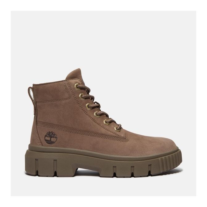 Дамски обувки Greyfield MID LACE UP BOOT MEDIUM BROWN NUBUCK TB0A2FT6EM5 01