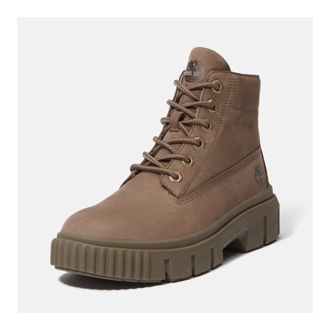 Дамски обувки Greyfield MID LACE UP BOOT MEDIUM BROWN NUBUCK TB0A2FT6EM5 03