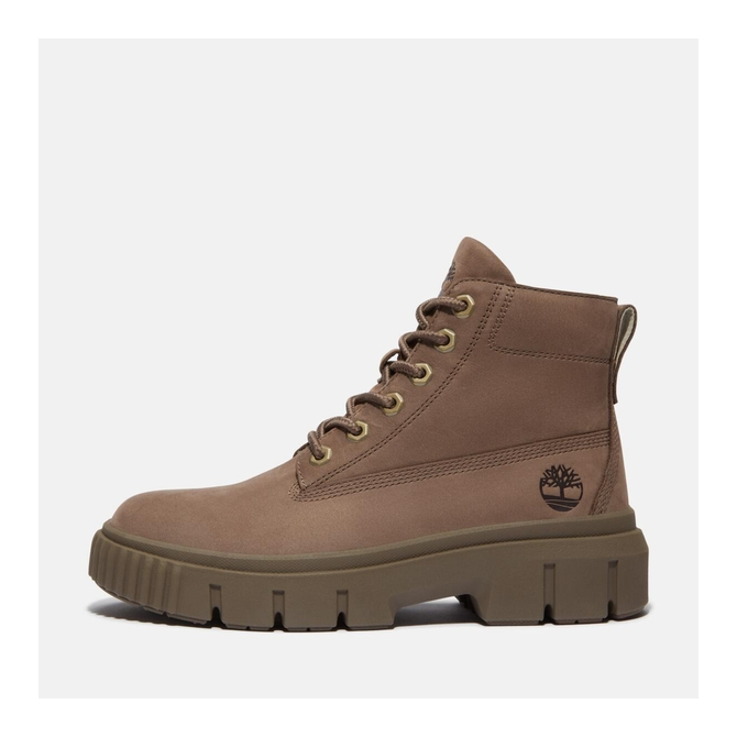 Дамски обувки Greyfield MID LACE UP BOOT MEDIUM BROWN NUBUCK TB0A2FT6EM5 04