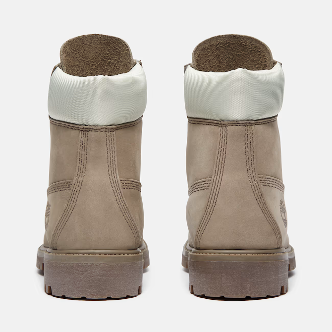 Мъжки обувки Timberland Premium 6 INCH LACE UP WATERPROOF BOOT MD GREY NUBUCK W LT GREEN TB0A2P6WA4E 06