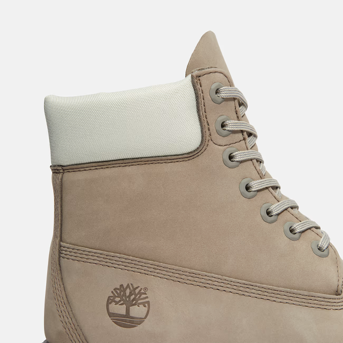 Мъжки обувки Timberland Premium 6 INCH LACE UP WATERPROOF BOOT MD GREY NUBUCK W LT GREEN TB0A2P6WA4E 04