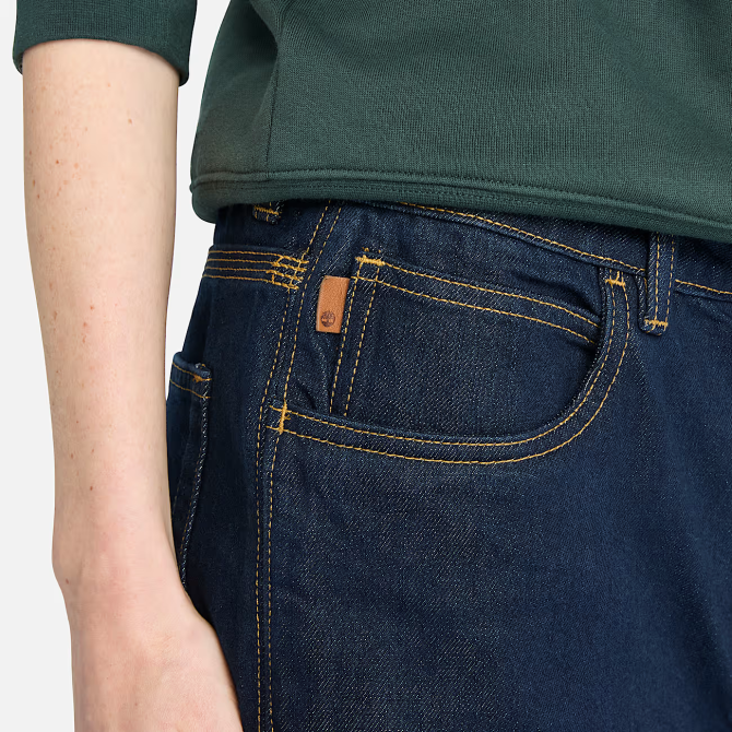 Дамски дънки Denim Straight Pants AUTHENTIC INDIGO 04 Дамски дънки Denim Straight Pants AUTHENTIC INDIGO TB0A2PZ7B71 04