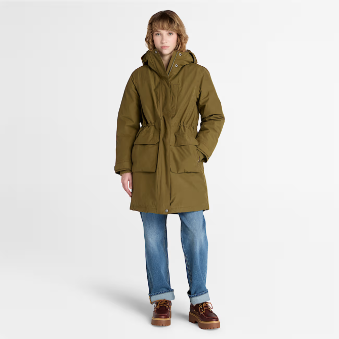 Дамско яке Waterproof Parka DARK OLIVE TB0A2QQW302 03