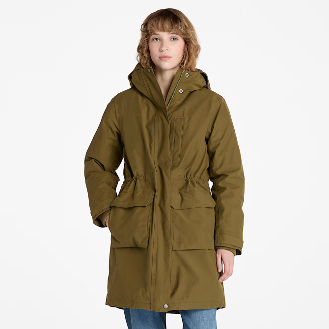 Дамско яке Waterproof Parka DARK OLIVE TB0A2QQW302 02