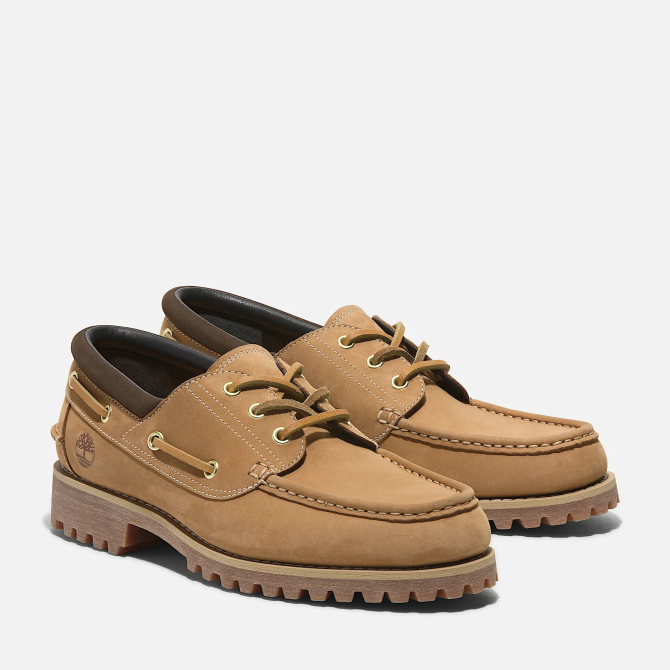 Мъжки мокасини Timberland® Authentics Boat Shoe for Men in Yellow TB0A41Z7754 03