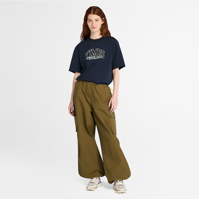 Дамска тениска Varsity Graphic Short-Sleeve Tee DARK SAPPHIRE TB0A423B433 03