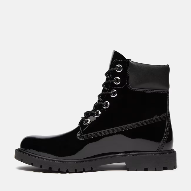Дамски обувки Timberland Premium 6 INCH LACE UP WATERPROOF BOOT BLACK PATENT LEATHER TB0A43F8EL6 04