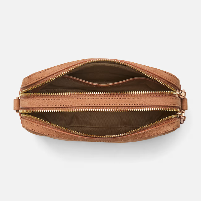 Дамска чанта SOFT LEATHER Camera Bag TAN LEATHER TB0A43HBEZY 04