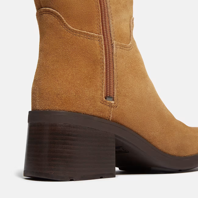 Дамски ботуши Bellevaux TALL ZIP UP BOOT MEDIUM BROWN SUEDE TB0A43M8ES4 06