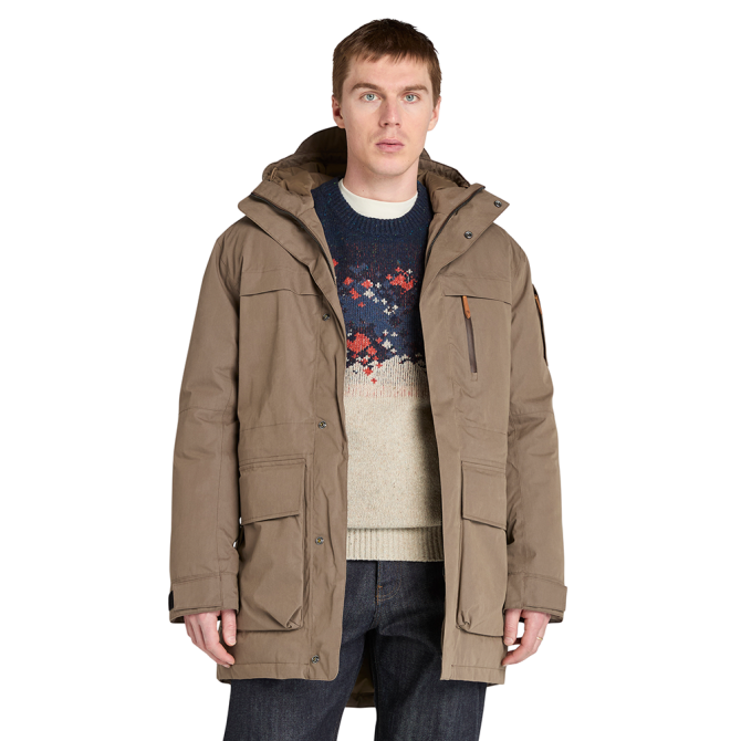 Мъжко яке Wilmington Down Parka CHOCOLATE CHIP TB0A44QUBK0 03