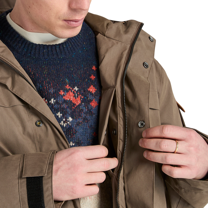 Мъжко яке Wilmington Down Parka CHOCOLATE CHIP TB0A44QUBK0 05