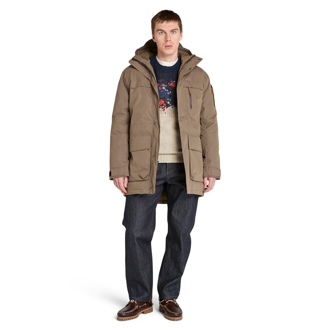 Мъжко яке Wilmington Down Parka CHOCOLATE CHIP TB0A44QUBK0 02