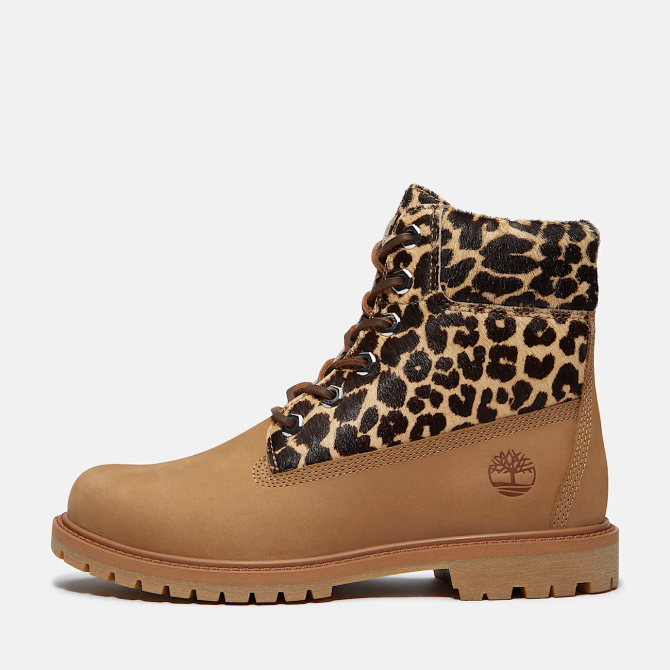Дамски обувки Timberland Premium 6 INCH LACE UP BOOT MEDIUM BEIGE NUBUCK TB0A5M5NEN3 04