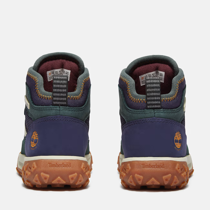 Детски обувки GreenStride Motion 6 MID BUNGEE WATERPROOF SNEAKER DARK GREEN NUBUCK TB0A5M99EO6 08