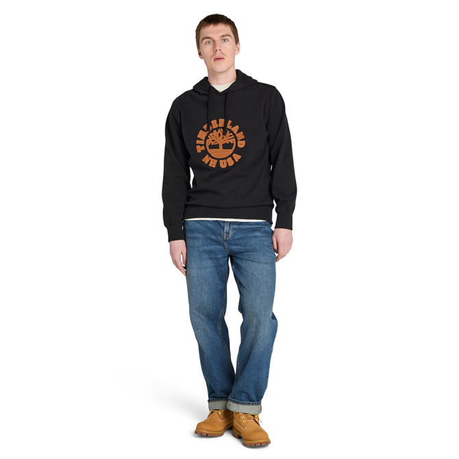 Мъжко горнище Holiday Graphic Hoodie BLACK TB0A5MBT001 04