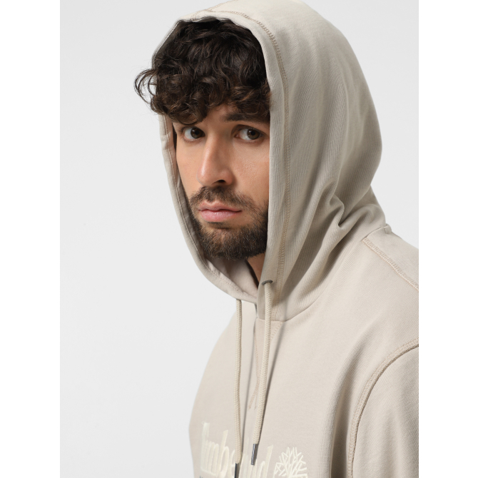 Мъжко горнище ESTABLISHED 1973 Embroidered Logo Loopback Hoodie ISLAND FOSSIL TB0A5MX8CY2 03