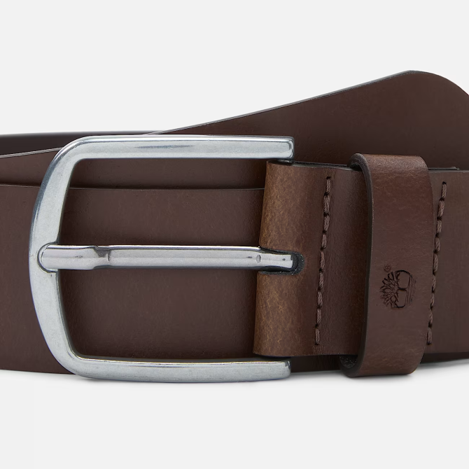 Мъжки колан Bluff Point Leather Belt CHOCOLATE BROWN 02 Мъжки колан Bluff Point Leather Belt CHOCOLATE BROWN TB0A5NHS243 02