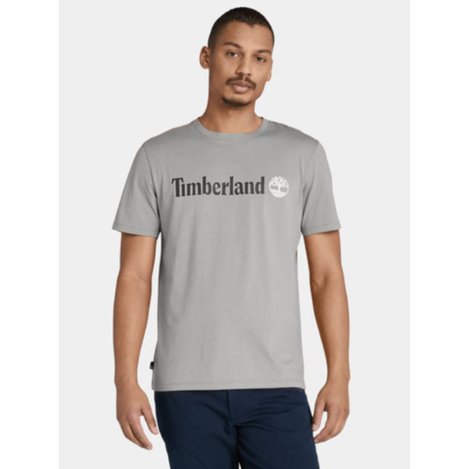 Мъжка тениска KENNEBEC RIVER Linear Logo Short Sleeve Tee MEDIUM GREY HEATHER 01 Мъжка тениска KENNEBEC RIVER Linear Logo Short Sleeve Tee MEDIUM GREY HEATHER TB0A5UPQ052 01