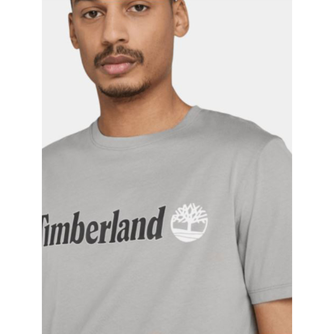 Мъжка тениска KENNEBEC RIVER Linear Logo Short Sleeve Tee MEDIUM GREY HEATHER 03 Мъжка тениска KENNEBEC RIVER Linear Logo Short Sleeve Tee MEDIUM GREY HEATHER TB0A5UPQ052 03