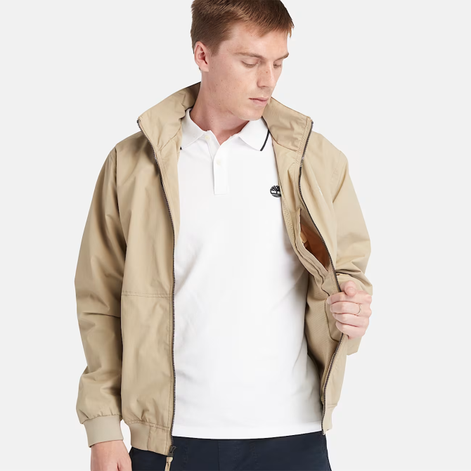 Мъжко яке Waterproof Bomber Jacket for Men in Beige TB0A5WWBDH4 03