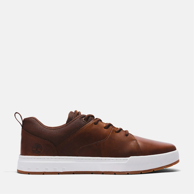 Мъжки обувки Maple Grove Low Lace-Up Trainer for Men in Brown TB0A5Z1S358 01