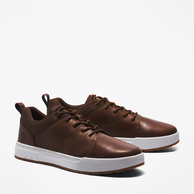 Мъжки обувки Maple Grove Low Lace-Up Trainer for Men in Brown TB0A5Z1S358 03