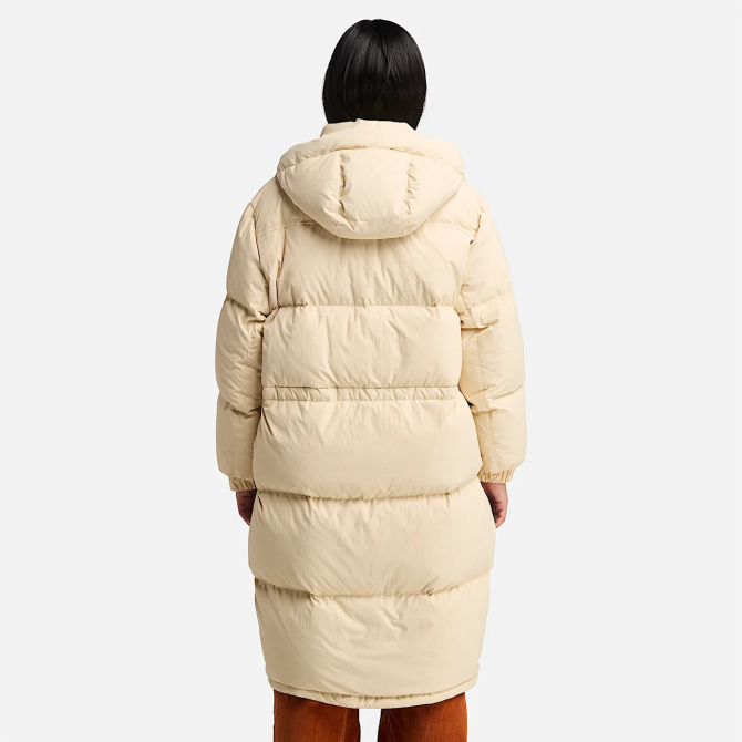 Дамско яке Howker Recycled Down Puffer Long Parka for Women in Beige TB0A5ZC3EFL 02