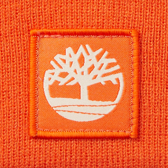 Дамска шапка All Gender Cuffed Beanie With Tonal Patch in Orange TB0A61BX846 03