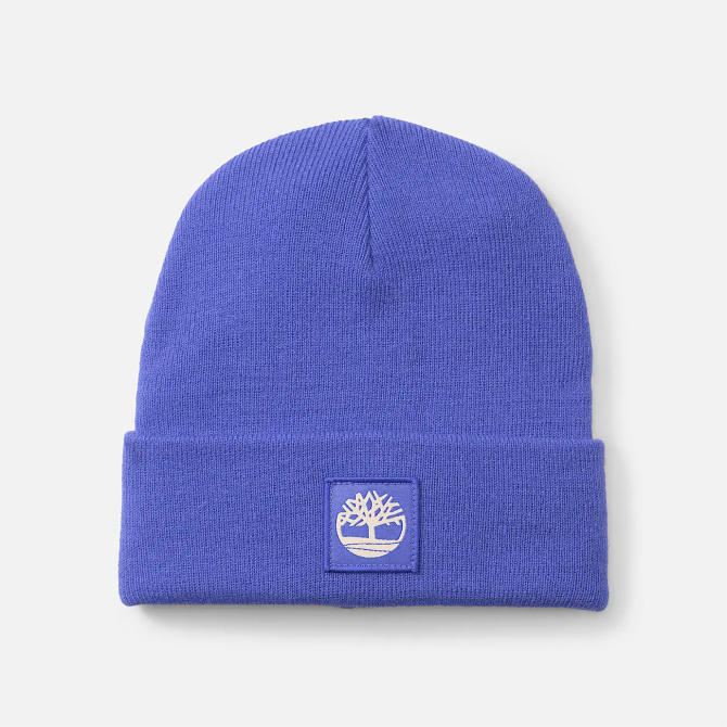 Дамска шапка All Gender Cuffed Beanie With Tonal Patch in Blue TB0A61BXEFQ 01