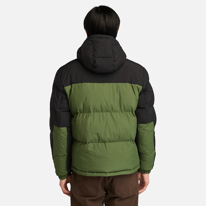 Мъжко яке Durable Water-Repellent Puffer Jacket for Men in Green TB0A6267EIO 05