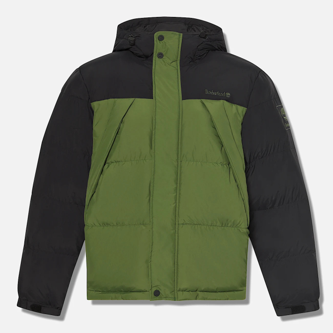 Мъжко яке Durable Water-Repellent Puffer Jacket for Men in Green TB0A6267EIO 06