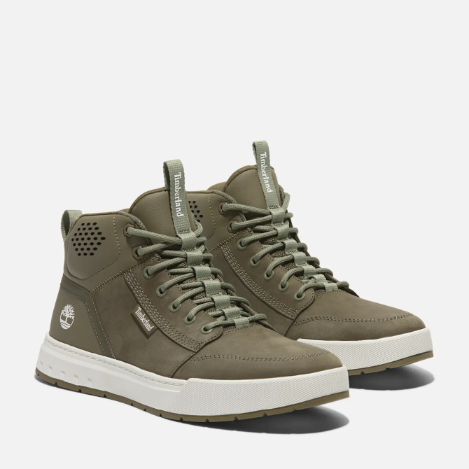 Мъжки обувки Maple Grove Mid Lace-Up Trainer for Men in Dark Green TB0A69JSEO6 01