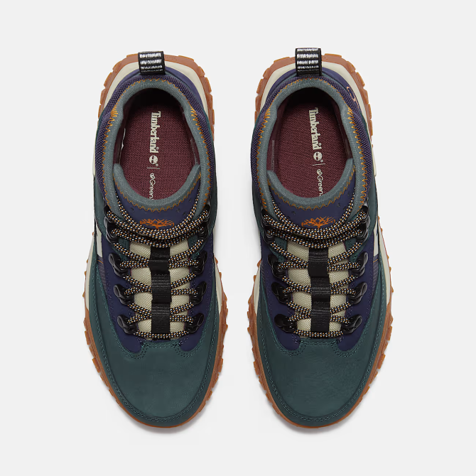 Юношески обувки GreenStride Motion 6 MID LACE UP WATERPROOF SNEAKER DARK GREEN NUBUCK TB0A6ASHEO6 05