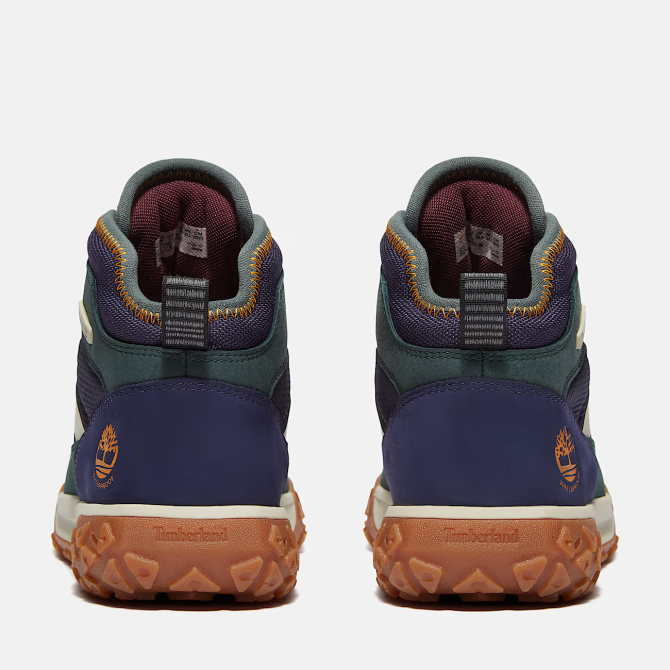 Юношески обувки GreenStride Motion 6 MID LACE UP WATERPROOF SNEAKER DARK GREEN NUBUCK TB0A6ASHEO6 08