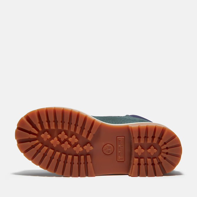 Детски обувки Timberland Premium 6 INCH LACE UP WATERPROOF BOOT DARK GREEN NUBUCK TB0A6BETEO6 09