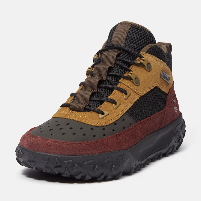 Мъжки обувки GreenStride Motion 6 MID LACE UP SNEAKER BLACK W BURGUNDY TB0A6CW1A6M 03