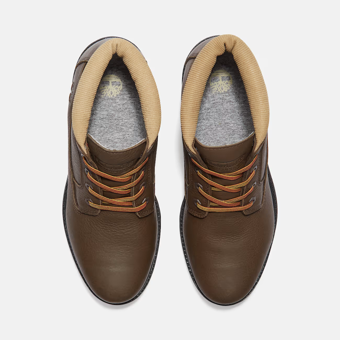 Мъжки обувки Timberland Heritage MID LACE UP WATERPROOF CHUKKA BOOT DARK BROWN FG W OLV TB0A6DVDA6I 07