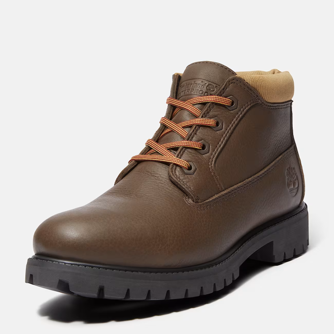 Мъжки обувки Timberland Heritage MID LACE UP WATERPROOF CHUKKA BOOT DARK BROWN FG W OLV TB0A6DVDA6I 03