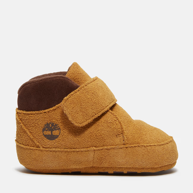 Детски обувки CRIB BOOTIE MID HOOK & LOOP BOOT WHEAT SUEDE TB0A6H8GEZ0 01