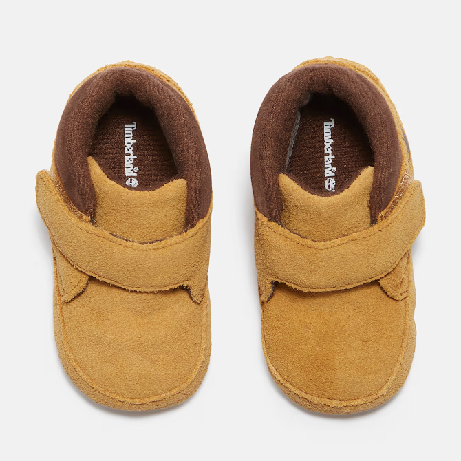 Детски обувки CRIB BOOTIE MID HOOK & LOOP BOOT WHEAT SUEDE TB0A6H8GEZ0 03