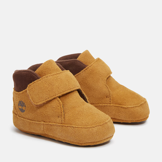 Детски обувки CRIB BOOTIE MID HOOK & LOOP BOOT WHEAT SUEDE TB0A6H8GEZ0 02